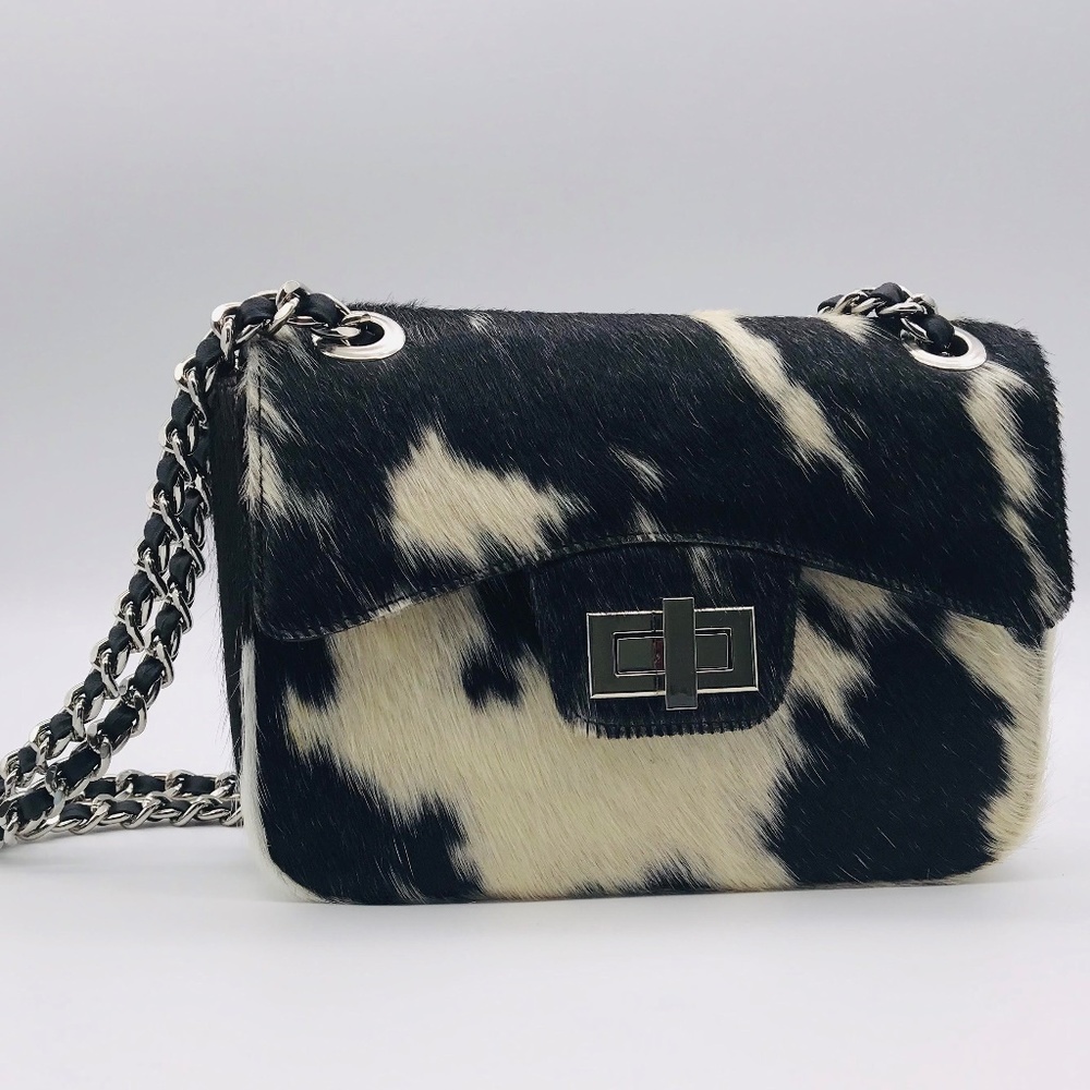 Real Cowhide Clutch